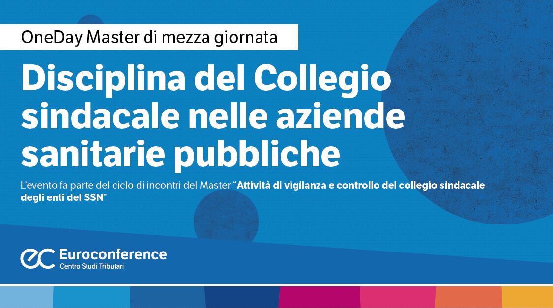 Immagine Disciplina del Collegio sindacale nelle aziende sanitarie pubbliche | Euroconference
